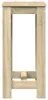 vidaXL Barový stůl Sonoma dub 51x50x103,5 cm materiál na Náhled obrázku produktu 5