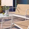 sweeek - Gartenlounge aus Metall und Textilene für 4 Produktbild-Vorschau 3