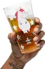 Mr. & Mrs. Panda Glas Einhorn Wut - Transparent - Geschenk, Produktbild-Vorschau 2