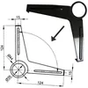 Horn 2-Punkt Steckbrille B05/ 48 F.Catena 05 Produktbild-Vorschau 4