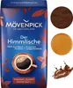 A collage showing a bag of coffee, a pile of coffee grounds, a cookie, and a splash of chocolate. Náhled obrázku produktu