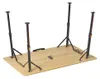 Campout Campingtisch 120 x 70 x 70 cm – Klappbarer Tisch Produktbild-Vorschau 2