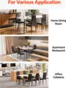 VEVOR sedia da pranzo moderna (4 pezzi) elegante sedia Anteprima dell’immagine prodotto 7