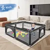 Baby Laufstall Laufgitter 180*150*66cm mit atmungsaktivem Produktbild-Vorschau 2