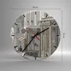 Wanduhr - Rund - Glasuhr - Architektur Zeichnen Montmartre Produktbild-Vorschau 3