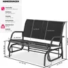 tectake® Schaukelbank Greta 121 x 72 x 86,5 cm Produktbild-Vorschau 7