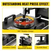 Hitzepresse 5-in-1 38x38cm Doppelanzeige & Schneideplotter Produktbild-Vorschau 4