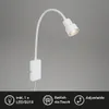 LED Wandleuchte Bettleuchte Touchfunktion Flexarm GU10 5W Produktbild-Vorschau 2