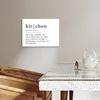 MuchoWow® - Leinwandbilder - Zitat - Küche - Definition - Produktbild-Vorschau 5