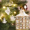 HI Holz-Aufhänger Set: 48-tlg. Weihnachtsdeko 54219 Produktbild-Vorschau 2
