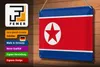 Blechschild Flagge Nordkorea 30x20cm Flag of North Korea Produktbild-Vorschau 3