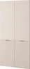 Drehtürenschrank, Falttürenschrank 2-türig Schrank mit Produktbild-Vorschau 6