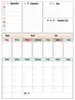 Agenda magnetica per il frigorifero - calendario e tabella Anteprima dell’immagine prodotto 7