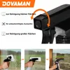 DOVAMAN Akku-Fenstersauger, 30 Min Laufzeit, 280 mm Düse, Produktbild-Vorschau 5