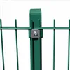 Doppelstabmattenzaun-Set (8/6/8) | 163 cm | Grün | 50 m Set Produktbild-Vorschau 2