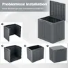 COSTWAY Gartenbox 96L, Auflagenbox mit abschließbarem Produktbild-Vorschau 8