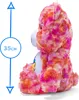 A side view of a plush toy with a size indicator. Anteprima dell’immagine prodotto
