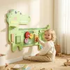 AIYAPLAY Montessori Motorikbrett Holz Busy Board Produktbild-Vorschau 2