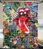 SANILO® Duschvorhang Graffiti 180 x 200 cm Produktbild-Vorschau 1
