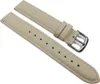 Herzog Beach  Uhrenarmband Leder Grau/Beige gepolstert mit Produktbild-Vorschau 1