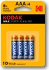 Kodak AAA, Einwegbatterie, AAA, Alkali, 1,5 V, 4 Stück(e), Produktbild-Vorschau 2