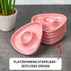 Westmark 6 pojemników na jajka "Tri", trójkątne, różowe, Podgląd zdjęcia produktu 6