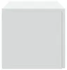 vidaXL Wandmontierter TV-Schrank Weiß 78,5 x 31 x 30 cm Produktbild-Vorschau 7
