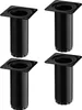 4 Stück Möbelfüße BRAVO Höhe 100 mm (+ 10 mm) Ø 40 mm Produktbild-Vorschau 1