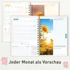Family-Timer 2026/2027 / 17 Monate / A5 / Flower Power Pink Produktbild-Vorschau 5