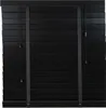 Holz Jalousie 50 mm - Schwarz - 60 cm x 175 cm - Fenster Produktbild-Vorschau 7