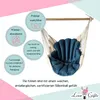 Love Gifts® Závěsné křeslo se 2 polštáři ve tvaru mušle a Náhled obrázku produktu 5