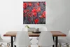 MuchoWow® Poster Rote Mohnblumen in einem Schwarz-Weiß-Bild Produktbild-Vorschau 2