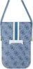 Sac à main Guess Guowbp4Rpsb Bleu/Bleu 4G Stripes Voir les images du produit 2