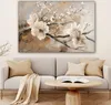 Leinwand Bilder 120x80 cm - Blumen - Natur - Weiß - Blüte - Produktbild-Vorschau 6