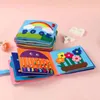 Jouets éducatifs Busy Board en feutre pour enfants, planche Voir les images du produit 7