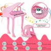 COSTWAY Kinder Keyboard mit 37 Tasten & Hocker, Produktbild-Vorschau 5