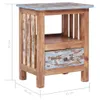 vidaXL Stolik nocny 41x30x50 cm Lite drewno mahoniowe Podgląd zdjęcia produktu 7