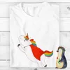 Mr. & Mrs. Panda Tshirt Einhorn Super - Weiß - Geschenk, Produktbild-Vorschau 3