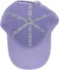 Balke einfarbige Baumwoll-Baseball-Cap  in lila Anteprima dell’immagine prodotto