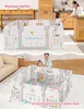 Dripex Laufgitter Laufstall Baby Absperrgitter 14-Paneele Produktbild-Vorschau 7
