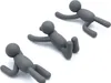 Umbra Buddy Hook Charcoal 3-er Set Produktbild-Vorschau 1