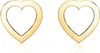 Herz Ohrstecker für Damen aus 585er Gold von Unique Produktbild-Vorschau 1