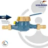 Hauswasserzähler Baulänge 190 mm, inkl Verschraubungen 1 Produktbild-Vorschau 4