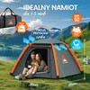 Nadmuchiwany namiot ELONEO dla 1-3 osób z baldachimem i Podgląd zdjęcia produktu 6
