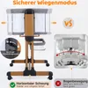 Beistellbett, 3 in 1 Babybett Babywiege für Neugeborene, Produktbild-Vorschau 4