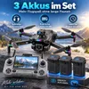 RC-Quadrocopter (GPS Kameradrohne, 3 Akkus, bis zu 90 Min. Produktbild-Vorschau 2