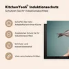 KitchenYeah© Herdabdeckplatte Fisch auf einer Silbergabel , Produktbild-Vorschau 6