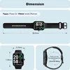 JUNG Fitpolo Smartwatch Damen & Herren Fitnessuhr, mit Produktbild-Vorschau 4