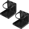 2pcs Noir Voiture Pliant Boisson Tasse Support Universel Voir les images du produit 2