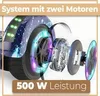 Hoverboard 10 palcový elektrický skúter s Bluetooth Náhľad obrázku produktu 4